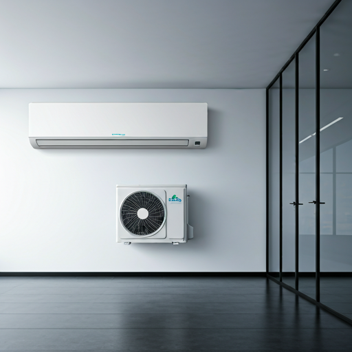 AC Installation - EMOR Cooling expert HVAC technician at work